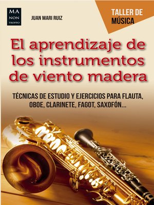 cover image of El aprendizaje de los instrumentos de viento madera
